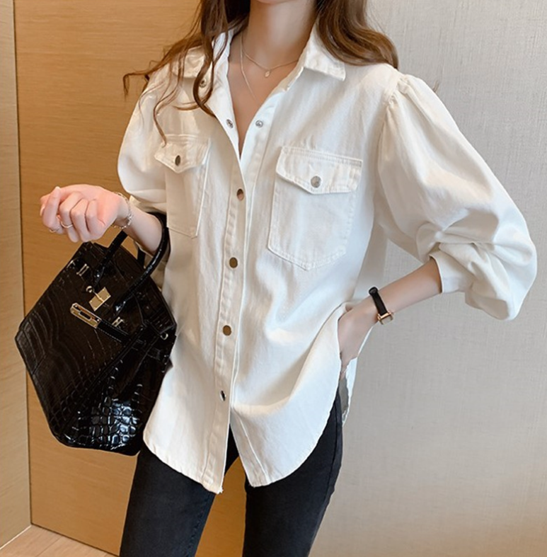 Lea | Spring Fashion Long Sleeve Blouses