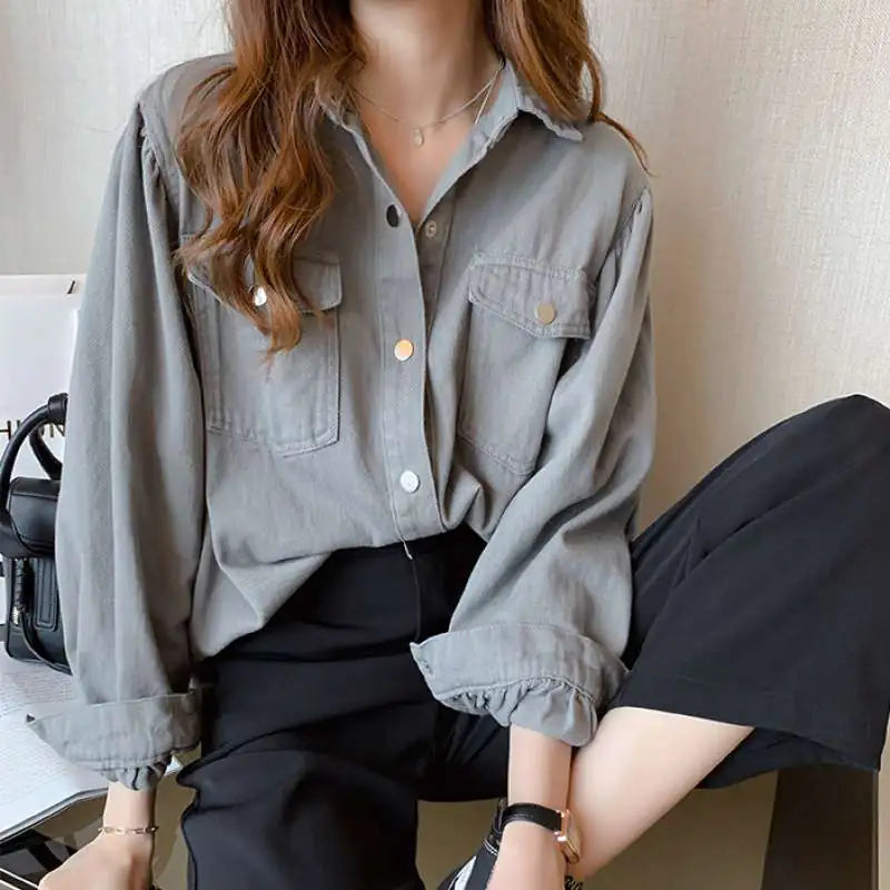 Lea | Spring Fashion Long Sleeve Blouses