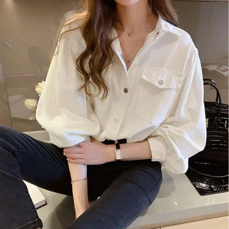 Lea | Spring Fashion Long Sleeve Blouses
