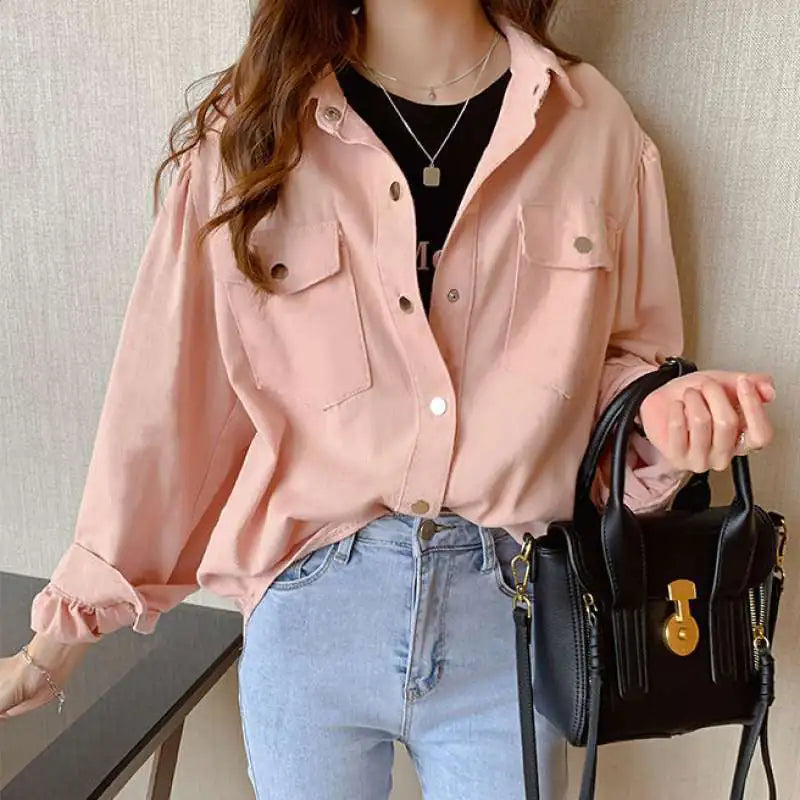 Lea | Spring Fashion Long Sleeve Blouses